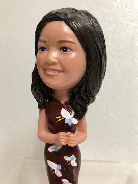 テレサ・テン 歌姫 フィギュア 人形 １２．０ｃｍ ８５ｇ 歌手 現状 詳細不明 【AT428】