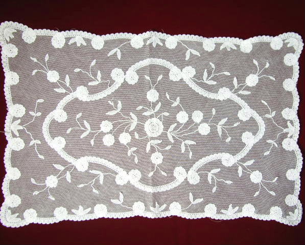 イギリス　アンティークレース　【AW0550】