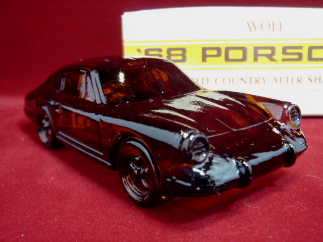 ヴィンテージ　AVON・エイボン　 車　ポルシェ・PORSCHEのローションボトル・瓶　【AW1266】
