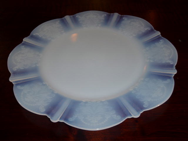 マクベスエバンス社 　アメリカンスイートハート　８インチ　サラダ&デザートプレート　【AWG0150】