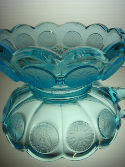 アメリカ　フォストリア　コインシリーズ ガラス製　ボンボンディッシュ　【AWG0166】