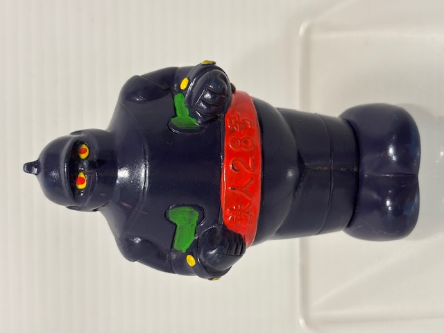 ソフビ 鉄人28号 商工中金 貯金箱 商工中金☆鉄人28号☆昭和レトロ☆ソフビ人形☆貯金箱