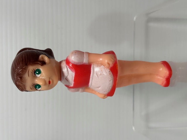 魔法のマコちゃん☆昭和レトロ☆ソフビ人形 １１．５ｃｍ 当時物 JAPAN 現状 アニメ 詳細不明 【RT0058】