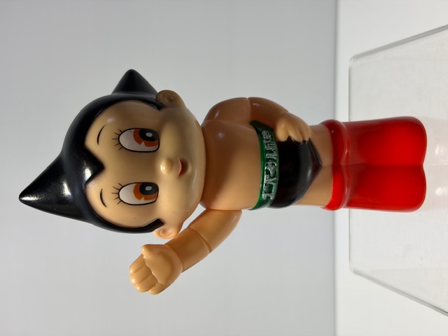 ユニバーサル証券☆鉄腕アトム☆ソフビ人形☆貯金箱 １７．０ｃｍ 当時物 企業物 非売品 現状【RT0230】