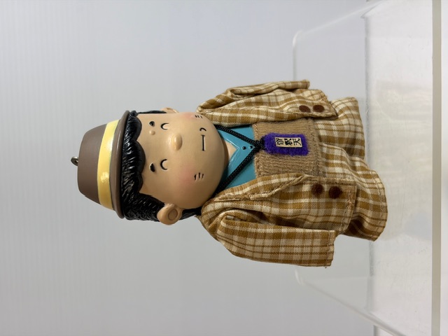 渥美清☆ふうてんの寅さん☆ソフビ人形 １０．４ｃｍ 当時物 俳優 芸能人 現状 【RT0303】