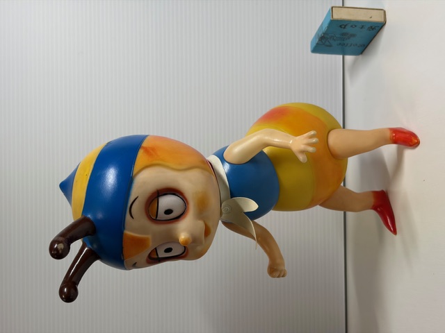 大きい☆中嶋製☆ナカジマ☆みなしごハッチ☆ソフビ人形 大 ２１．０ｃｍ １３５ｇ 初期放映当時物 タツノコプロ 昆虫物語 現状【RT0309】