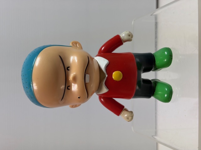 昭和レトロ☆バンダイ☆デコッ八☆もーれつア太郎☆ソフビ人形 １１．２ｃｍ 当時物 版権有 現状【RT0384】