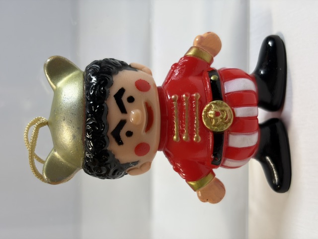 タケちゃんマン☆オレたち ひょうきん族☆北野武☆ビートたけし☆ソフビ人形 ６．８ｃｍ 当時物 現状 【RT0422】
