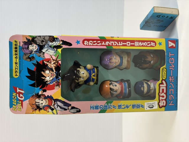 開封品☆箱入☆丸越☆ドラゴンボールGT☆ソフビ人形 たて２２．０ｃｍ 1996 当時物 アニメ 版権有 現状 【RT0448】　