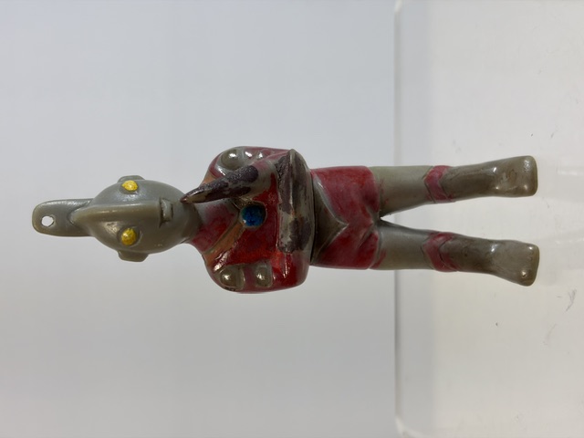 カラー色☆ウルトラマン☆ソフビ人形 ９．０ｃｍ  当時物 版権有 現状【RT0481】
