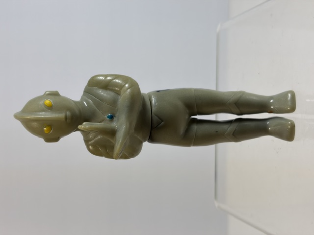 珍☆ブルマァク☆グレー色☆ウルトラマン☆ソフビ人形 １２．０ｃｍ  放映当時物 版権有 現状【RT0482】