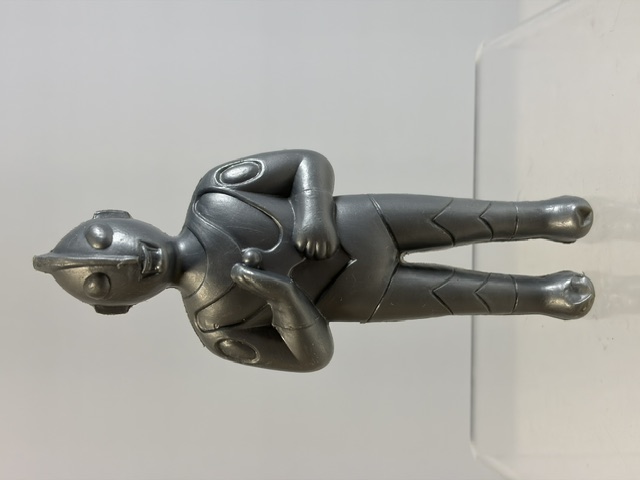 珍☆昭和レトロ☆ブルマァク☆グレー色☆ウルトラマン☆人形 １１．０ｃｍ  放映当時物 版権有 現状【RT0484】