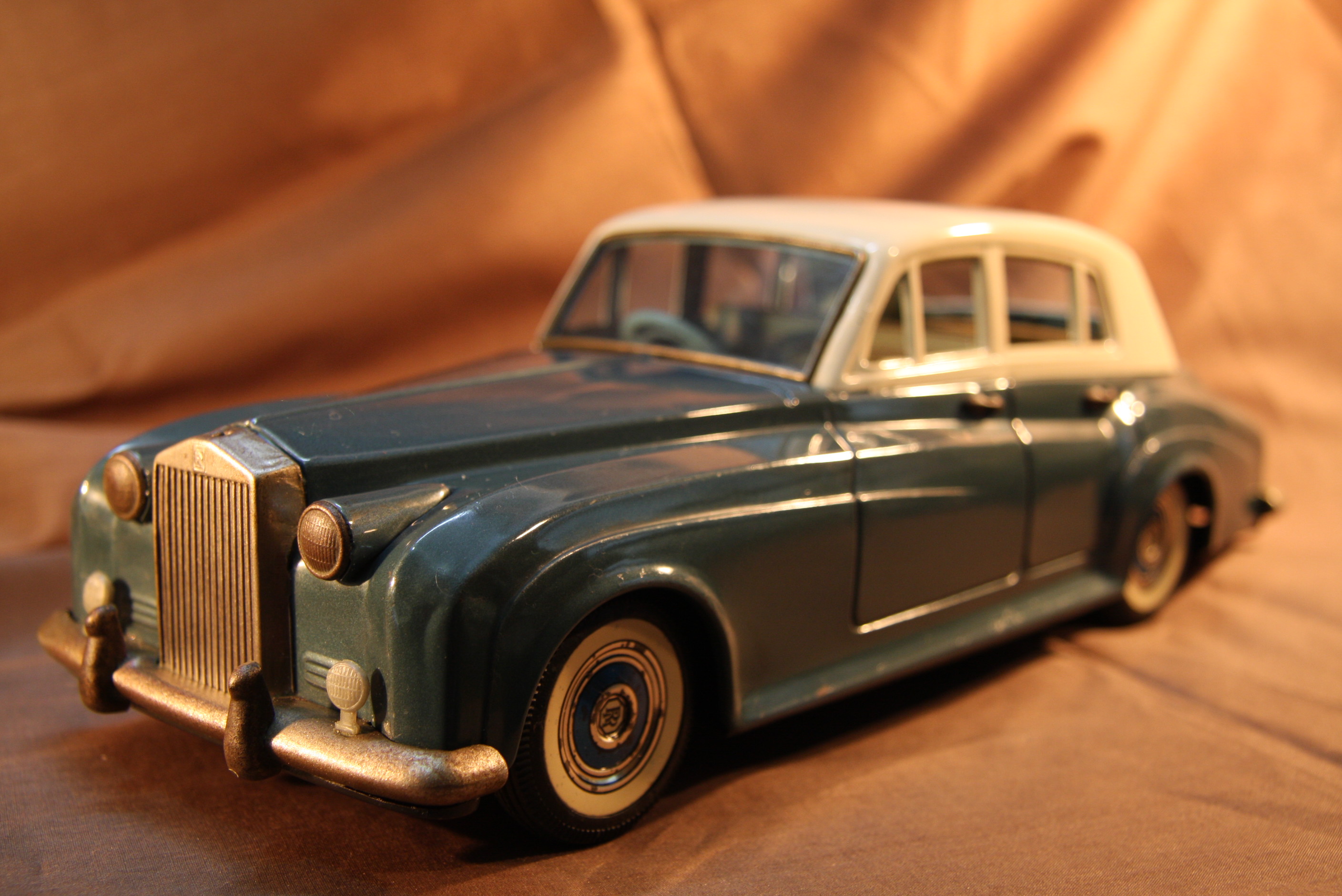 希少☆美品 バンダイ ロールスロイス ブリキ 自動車 30．0cm 当時  