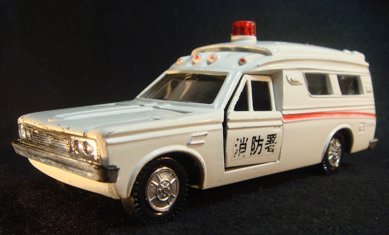 ヨネザワトーイ ダイヤペット NO.P-25 トヨペット クラウン 救急車 箱付き
