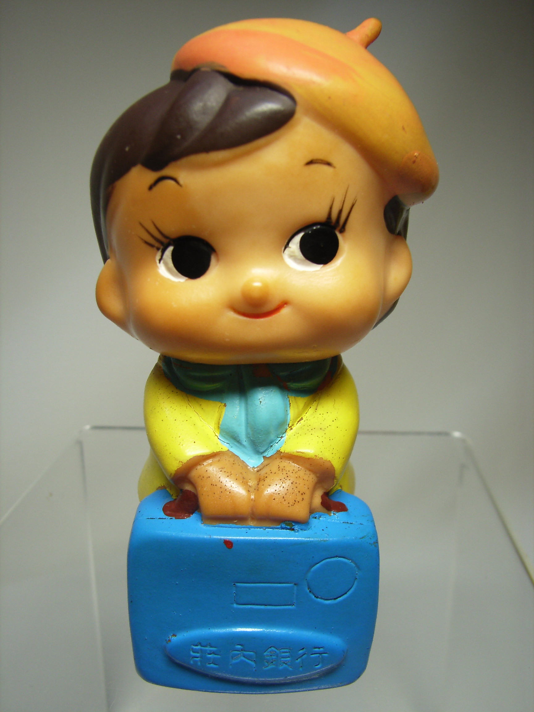 レア　昭和レトロ　貯金箱　人形　ソフビ　手塚プロコレクション　ウランちゃん レア 昭和レトロ 貯金箱 人形 ソフビ 手塚プロコレクション ウランちゃん