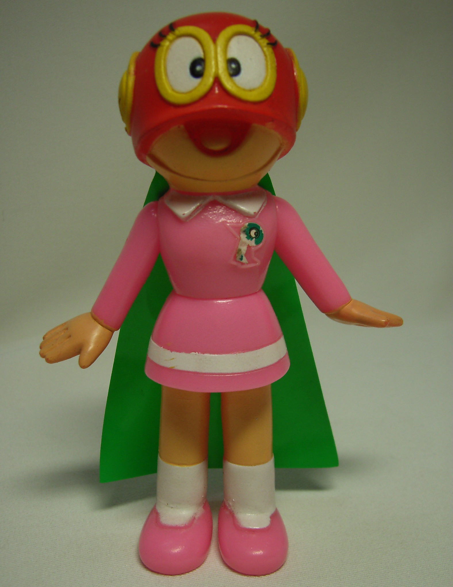 バンダイ パー子 パーマン3号 ソフビ人形 １０ ０ｃｍ 当時 To2467