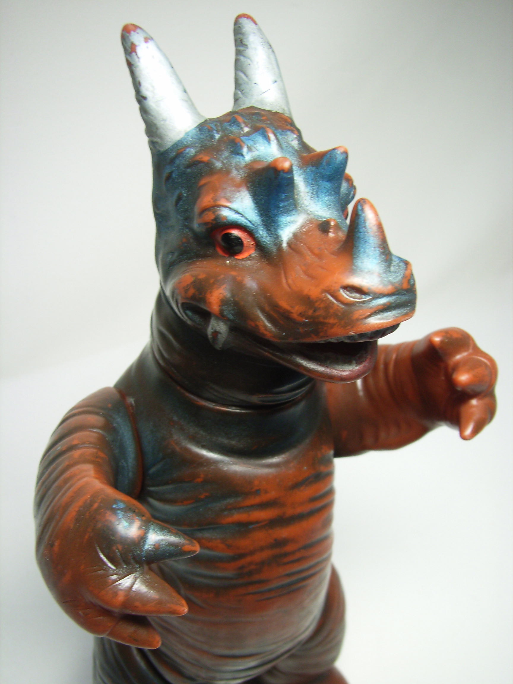 マルサン パゴス ウルトラQ 怪獣 ソフビ人形 スタンダード ブルー 