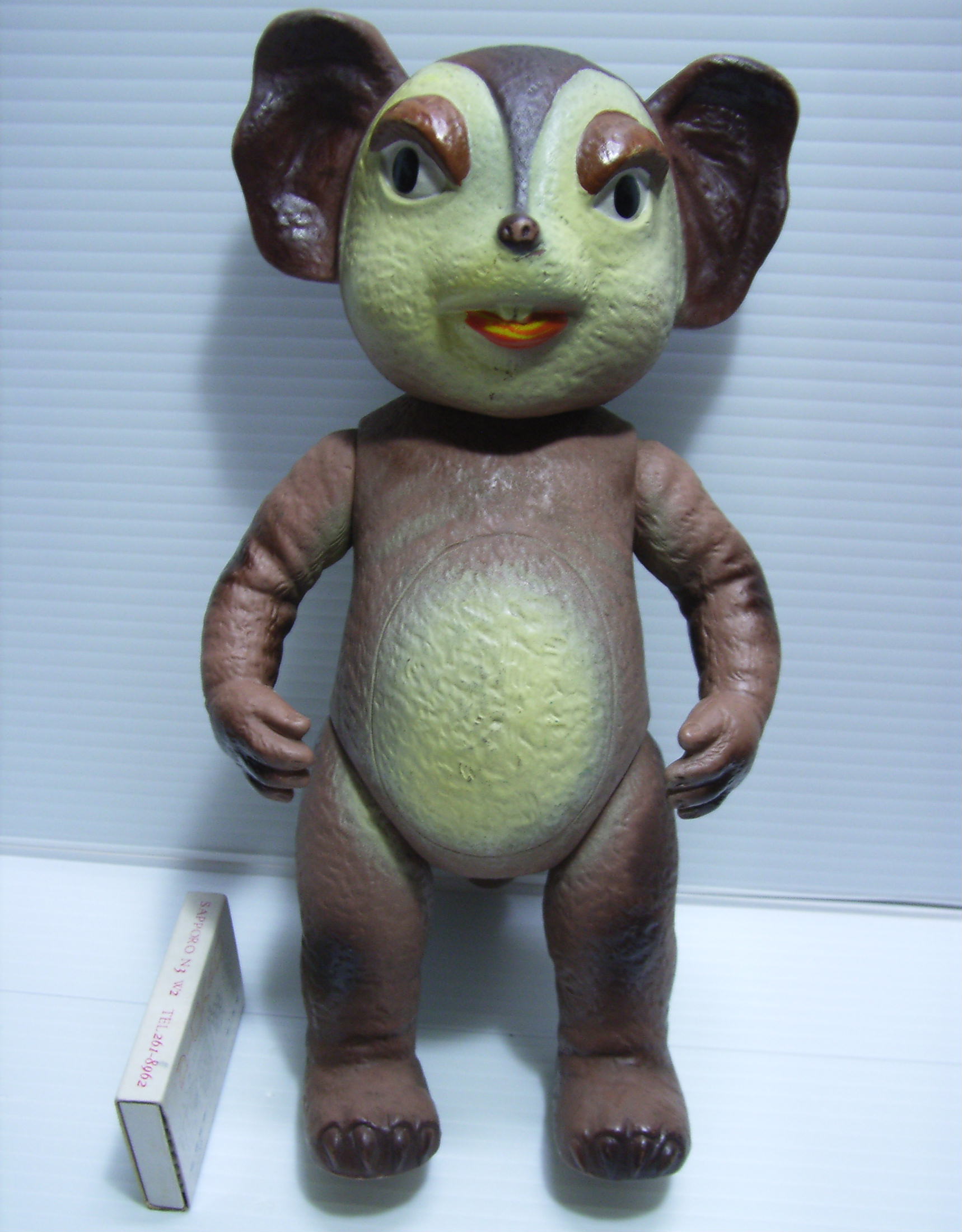 レア マルサン 快獣 怪獣 ブースカ チャメゴン ２２ ３ｃｍ ソフビ人形 １９６６年 当時の