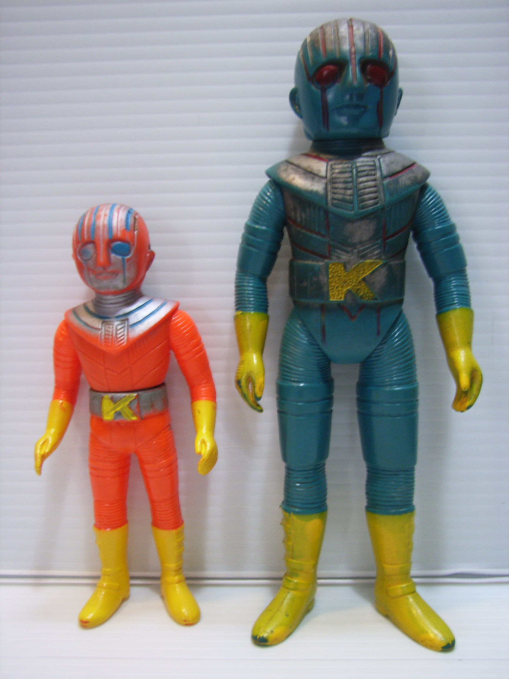 レア☆ポピー ロボット刑事 ソフビ人形 19.0cm ミドルサイズ 初期放映  