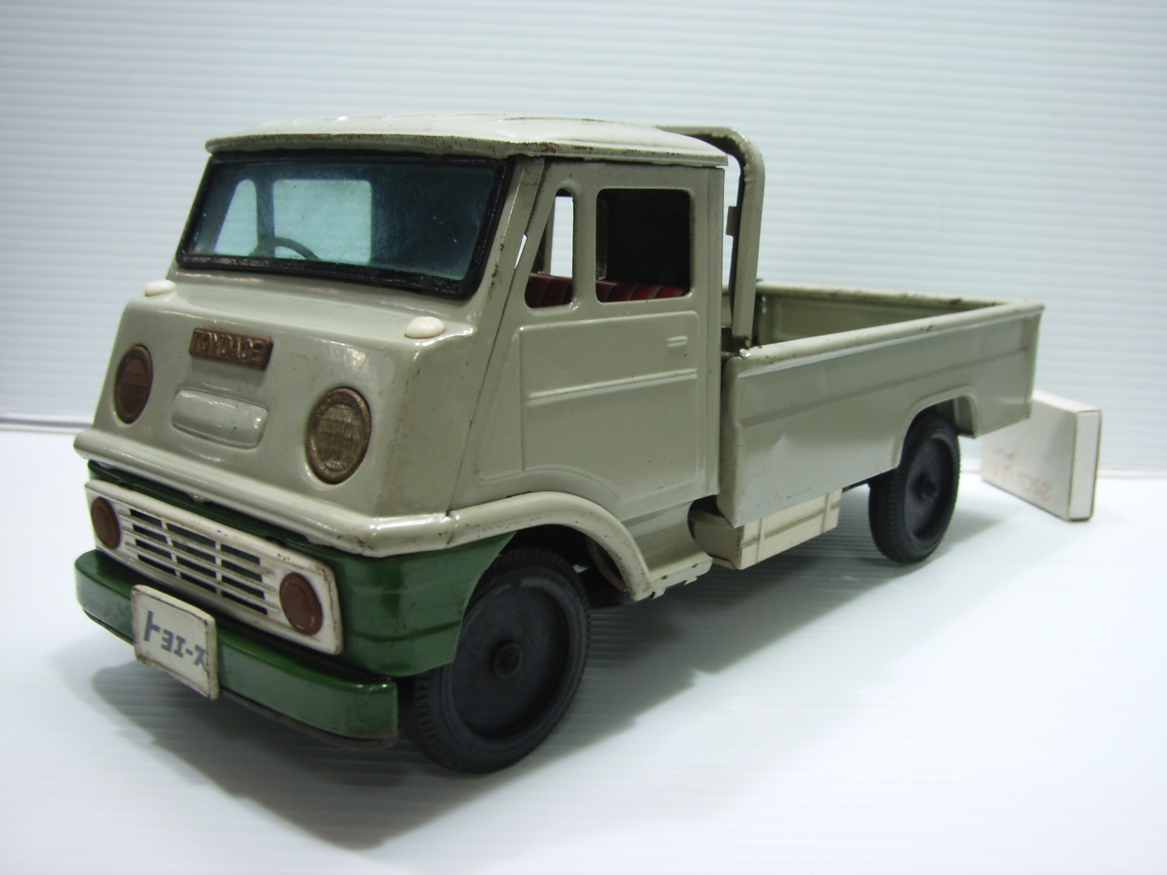 希少☆ペットショップ トラック ブリキ 長さ18.8cm 当時 JAPAN