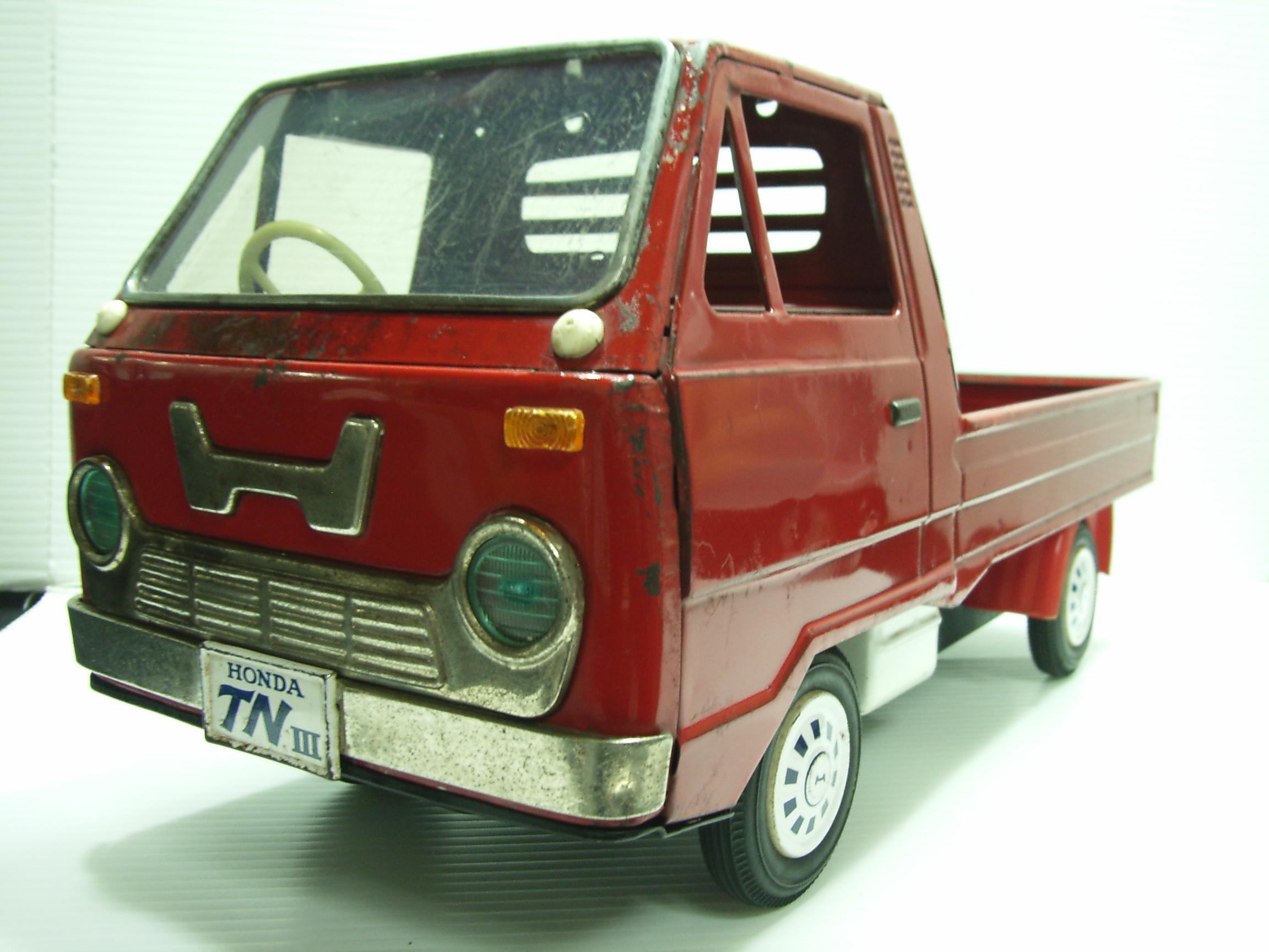 野村トーイ ホンダ TN トラック ブリキ 大型 ３２．５ｃｍ 当時物 JAPAN フリクション 現状　【TO3239】　