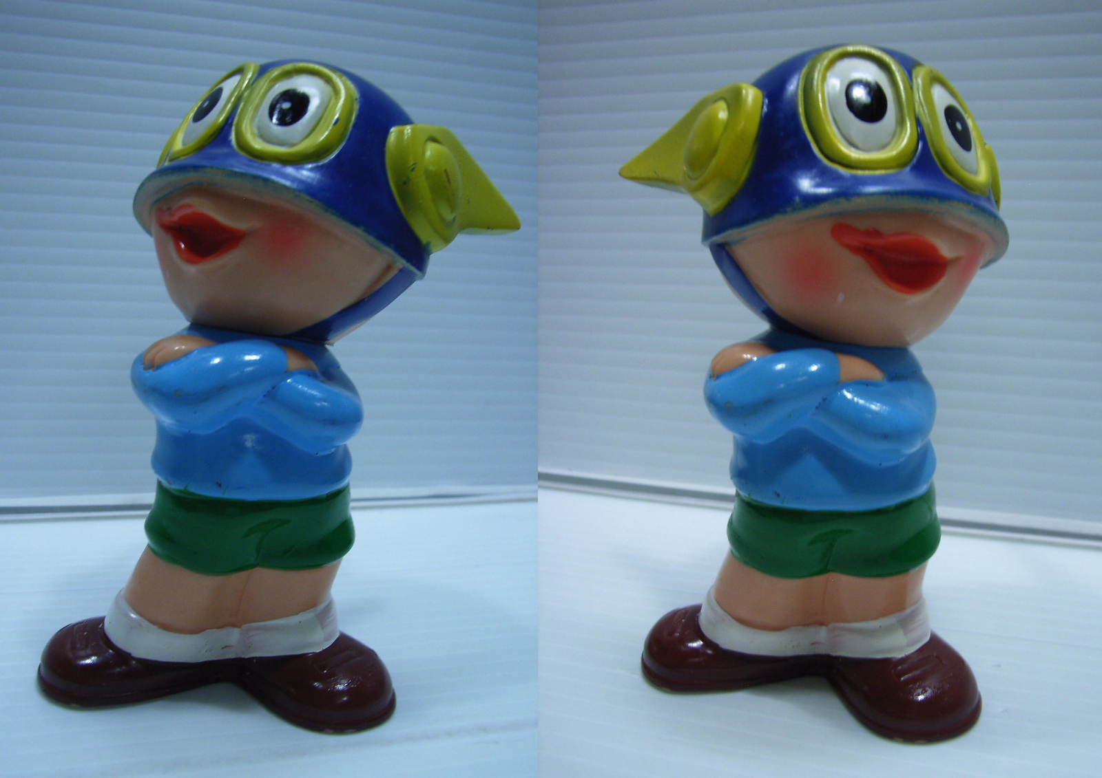 貴重☆タカラ屋 T.K.R. パーマン1号 ソフビ人形 10．5cm 初期放映 