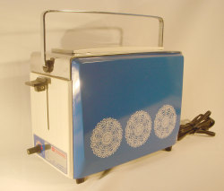 東芝トースターデッドストック　作動確認済み　1970年頃【AJ1099】