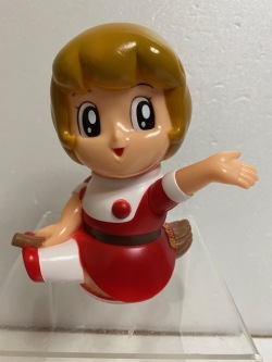 魔法使いサリー☆ソフビ人形☆貯金箱 12．3cm 版権有 アニメ 