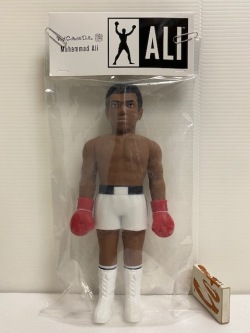 大☆開封品☆袋・タグ付☆モハメド・アリ☆ソフビ人形 24．5cm