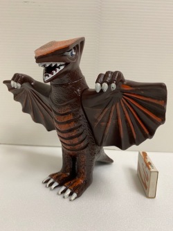 日東　ギャオス　ソフビ　スタンダード　約18.5cm　大映版権有 日東 ギャオス ソフビ スタンダード 約18.5cm 大映版権有 復刻版