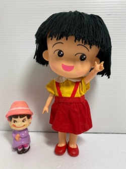 大☆タカラ☆ちびまる子ちゃん☆ソフビ人形 24．5cm 145g 初期 