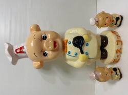 大きい☆カウンター用・店頭用☆エースコック☆ブタさん☆ソフビ人形 