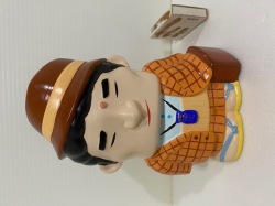渥美清☆男はつらいよ☆車寅次郎☆陶器製☆人形 貯金