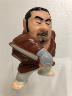 座頭市 勝新太郎 ソフビ人形 7．5cm 当時物 勝プロ 版権有 現状 