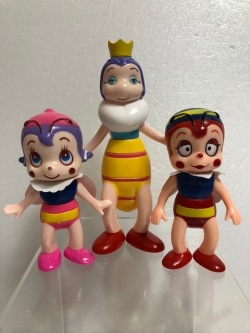 3体セット☆ピノチオ 昆虫物語 みなしごハッチ・アーヤ・ママ ソフビ 