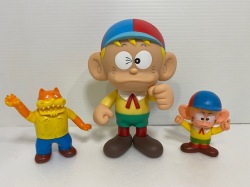 激レア未開封品【怪物くん 首ふり人形】 開封品☆箱付☆怪物くん☆ソフビ人形 13．0cm 箱405g 2007