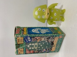 開封品☆箱付☆バンダイ☆悪魔くん☆百目☆ソフビ人形