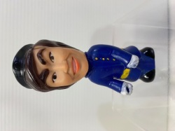 桂三枝（現・桂文枝）☆落語家☆ソフビ人形 10．7cm 当時物 JAPAN 