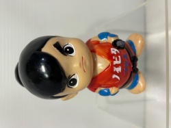 風のフジ丸☆ノイビタ☆ソフビ人形☆貯金箱 １１．０ｃｍ 当時物 フジサワ製薬 企業物 非売品 現状 【AT2539】