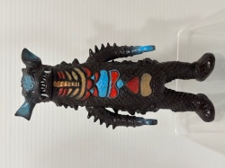 1978年☆ポピー☆ギャンゴ（足型あり）☆キングザウルスシリーズ☆ソフビ人形 １７．１ｃｍ 当時物 ウルトラ怪獣 JAPAN 版権有 現状【AT2638】