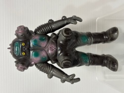 1978年☆ポピー☆キングジョー（足型あり）☆キングザウルスシリーズ☆ソフビ人形 １５．７ｃｍ 当時物 ウルトラ怪獣 JAPAN 版権有 現状【AT2642】