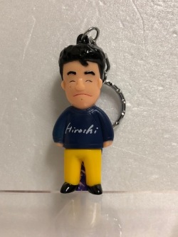 そっくり！☆五木ひろし ソフビ人形 ７．０ｃｍ 歌手 版権有 現状 【AT307】