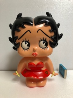 ベティちゃん 当時物 ソフビ メーカー不明 鈍る 昭和レトロ