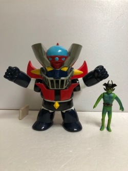 大型☆マジンガーZ ソフビ人形 25．0cm 幅 30．0cm 580g