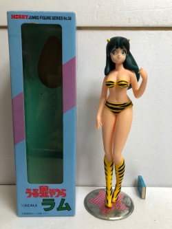 箱付☆特大☆ツクダ うる星やつら ラムちゃん ソフビ人形 高さ 40．