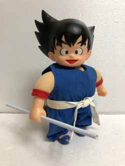 1986年☆バンダイ☆ドラゴンボール 孫悟空 人形 21．2cm 初期放映 