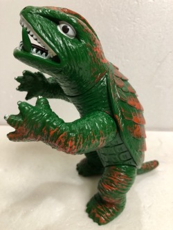 日東☆ガメラ☆ソフビ人形 24．5cm（頭～尾） 当時物 大映 