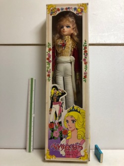 箱入☆特大☆レア☆アサヒ ベルサイユのばら オスカル 人形 約56．0cm