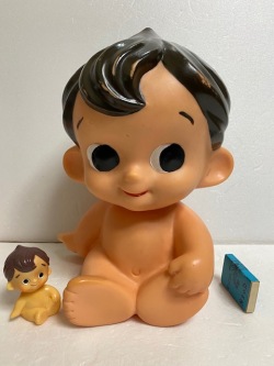店頭用・カウンター用☆和光堂☆ワコちゃん☆ソフビ人形☆貯金箱 27．