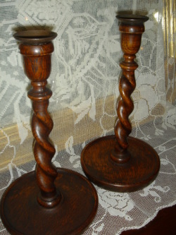 3灯キャンドルスタンド（高さ14cm） フランスアンティーク